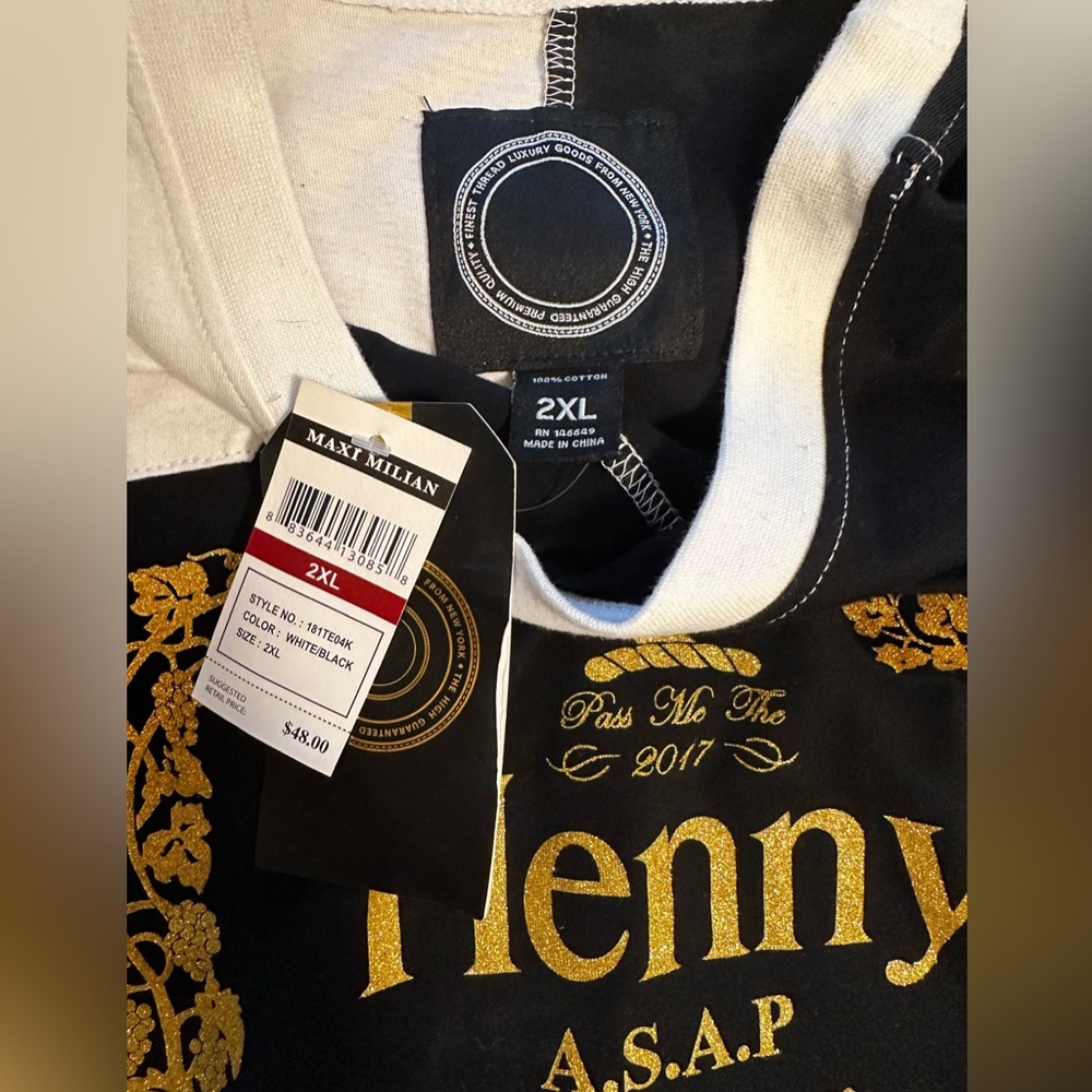 Men’s 2XL Tee Shirt Pass me the 2017 Henny ASAP